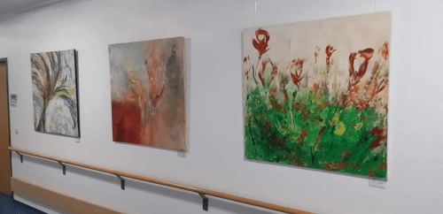 St. Mauritius Therapieklinik Ausstellung Jutta Jung