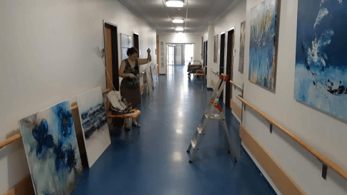 St. Mauritius Therapieklinik Ausstellung Jutta Jung