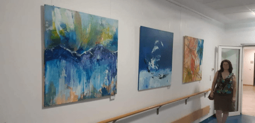 St. Mauritius Therapieklinik Ausstellung Jutta Jung