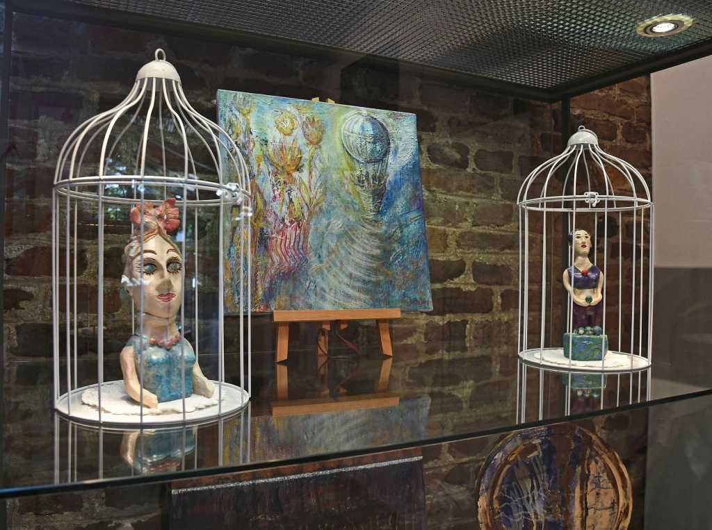 Kunstwerke und Assemblagen von Jutta&nbsp;Jung