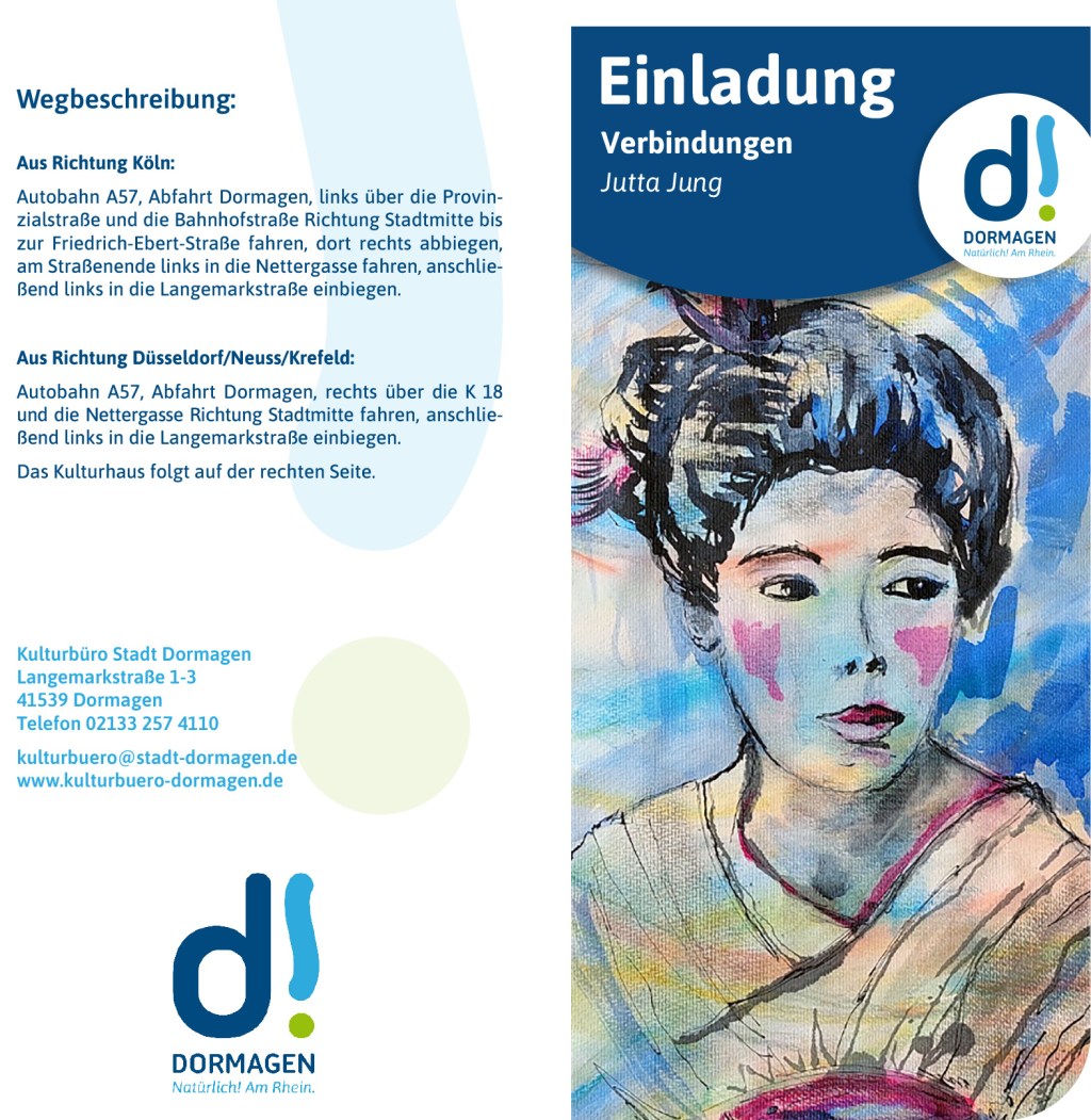 Jutta Jung Ausstellung VERBINDUNGEN Dormagen&nbsp;Kulturhaus