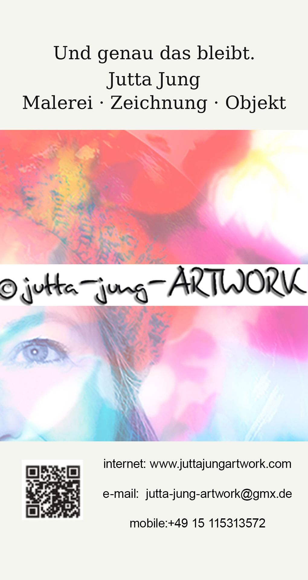 Florale, abstrakte und figurative Kunst von Jutta Jung